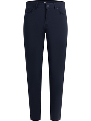 Boss Erkek Normal Bel Düz Paça Lacivert Pantolon 50538851-404