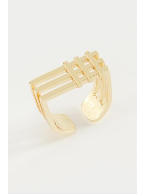 Nacario Kare Metal Yüzük