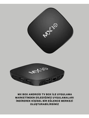 4K UHD Android Medya Oynatıcı 8 GB Hafıza 2 GB Ram Wi-Fi Destekli - Lisinya