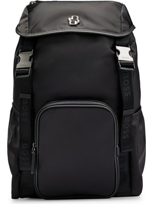 Boss Erkek Marka Logolu Günlük Kullanım Siyah Omuz Çantası 50516809-001