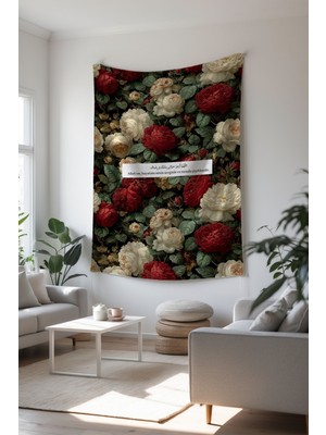 Charmbi Islami Duvar Örtüsü – Dekoratif Modern Renkli Tasarımlar Huzur Dolu Duvar Örtüsü