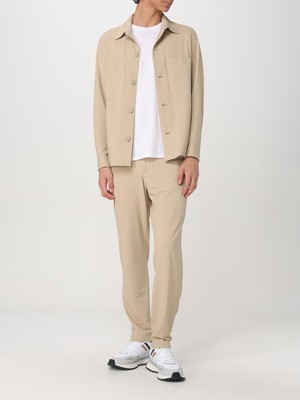 Boss Erkek Normal Bel Regular Fit Rahat ve Esnek Kumaş Düz Paça Bej Pantolon 50540687-275