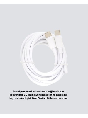 Yüksek Hızlı 30W 5.0A Type-C Kablo Şarj - Lisinya