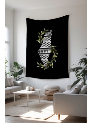 Charmbi Islami Duvar Örtüsü – Dekoratif Modern Renkli Tasarımlar Huzur Dolu Duvar Örtüsü