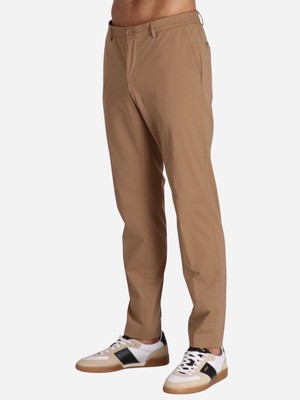 Boss Erkek Dokuma Kumaş  Normal Bel  Düz Model Bej Pantolon 50521600-282