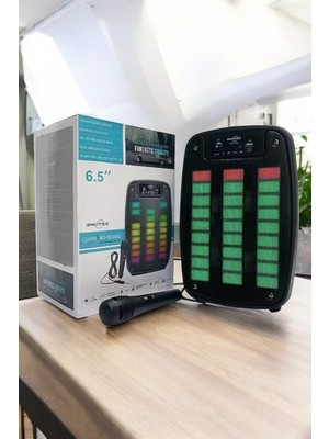 Bluetooth  Hoparlör Mikrofonlu Speaker Taşınabilir Şarjlı - Lisinya