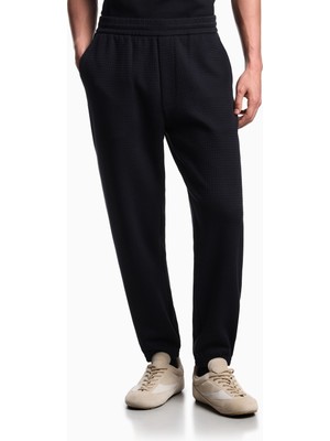 Emporio Armani Erkek Normal Bel Düz Model Rahat Kesim Uzun Boy Lacivert Eşofman Altı EM003443 AF13700-FB297