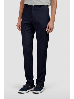 Paul & Shark Erkek Regular Fit Normal Bel Daralan Paça Pamuklu Mavi Pantolon 25414043-013