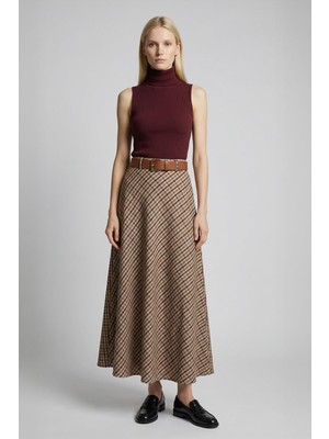 Rays 3118A Sıfır Kol Tişört Mürdüm