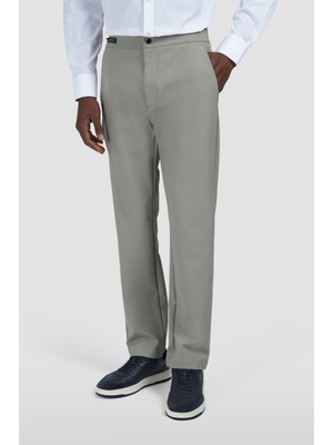 Paul & Shark Erkek Regular Fit Normal Bel Düz Paça Bej Pantolon 15314091-166