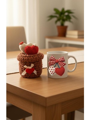 Zeepy Design Sevgililer Günü Kupa ve El Yapımı Ürünler Hediye Seti