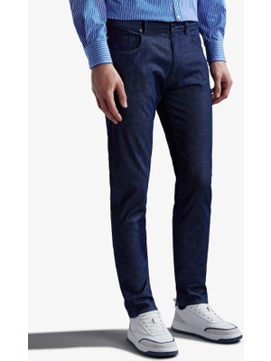 Paul & Shark Erkek Dokuma Kumaş  Normal Bel  Düz Model Lacivert Jeans C0P4020-003