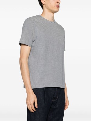 Emporio Armani Erkek Bisiklet Yaka Çizgili Kısa Kol Siyah-Beyaz T-Shirt 3D1T7Q 1J6BZ-F725