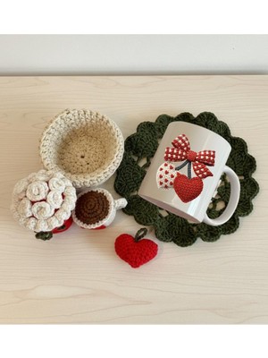 Zeepy Design Sevgililer Günü Kupa ve El Yapımı Ürünler Hediye Seti