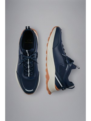 Paul & Shark Erkek Rahat Taban Marka Logolu Bağcıklı Mavi Sneaker 14318004-050
