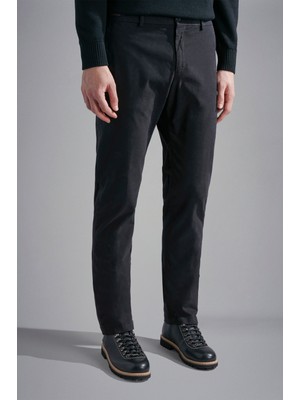 Paul & Shark Erkek Regular Fit Normal Bel Siyah Pantolon 14314048-011