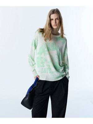 Twist SLOGAN VE GÖRSEL BASKILI TRİKO TS1260050026013