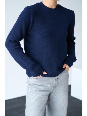 Butik Belvita Bisiklet Yaka Düz Kazak