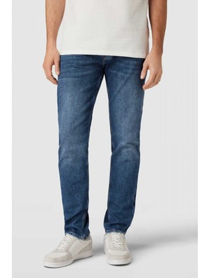 Emporio Armani Erkek Tapered Fit Pamuklu Mavi1 Jeans 3D1J75 1D01Z-0942