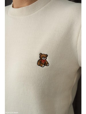 Butik Belvita Teddy Düz Kazak