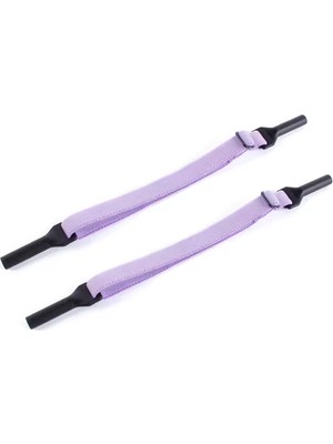 Optic Plus Ayarlanabilir Elastik Halat Silikon Uçlu Gözlük Askısı / Ipi Mor