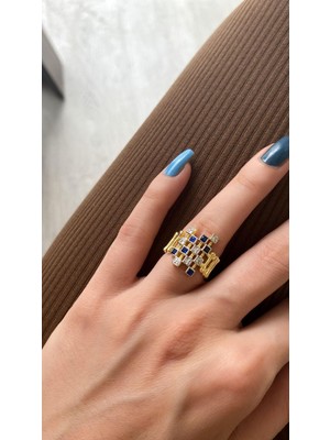 Spossy Silver Jewelry Tasarım Yüzük