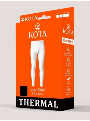 Kota 2000 Termal Erkek Tayt Siyah