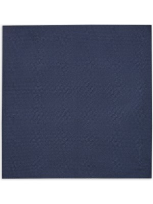 Emporio Armani Erkek Mikro Dokulu %100 Saf Ipek Lacivert Mendil EM001350 TE16534-FB172