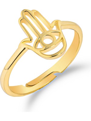 Spossy Silver Jewelry Fatma Ana Eli Göz Yüzük