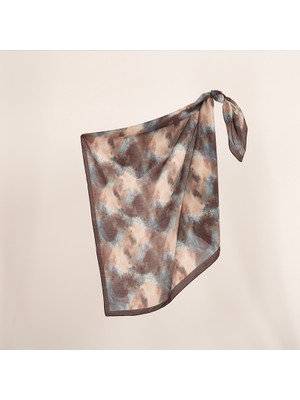 Piramit Coolness Viscon Eşarp | Bulut