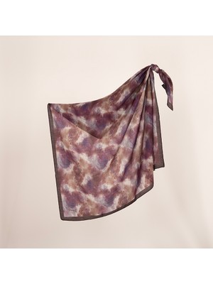 Piramit Coolness Viscon Eşarp | Bulut