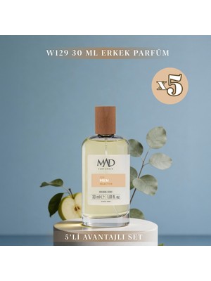 Mad Parfüm 5 Adet 30 ml W129 Erkek Parfüm Seti