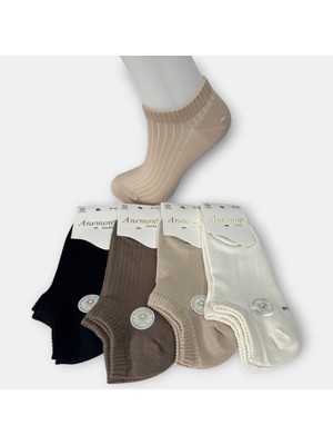 Anemon Socks Pamuklu Bayan Çorap 12 Çift