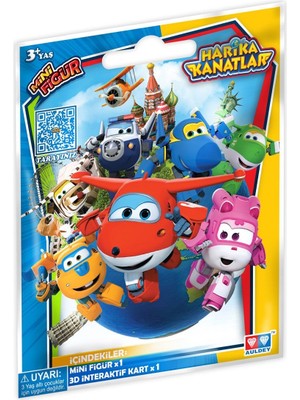 Harika Kanatlar Kartlı Mini Figür Sürpriz Paket