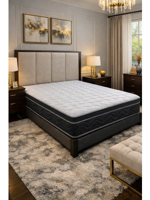 Asroyallüks Crown Pocket Yaylı Gizli Pedli Yatak (25 Cm)