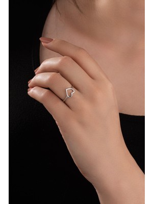 Spossy Silver Jewelry Kalp Yüzük