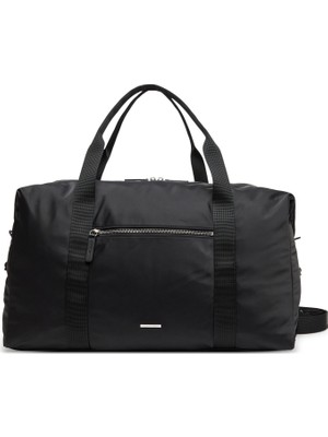 Calvin Klein Erkek Ayarlanabilir Askılı Fermuar Bölmeli Geniş Iç Hacimli Siyah Spor Çanta LV04D3043G-UB1