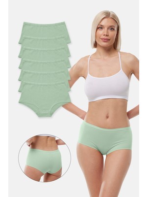 Malabadi Kadın Ten 6 Lı Paket Geniş Kenarlı Iz Yapmayan Modal Külot 1906