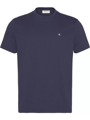 Calvin Klein Erkek Kısa Kol Bisiklet Yaka Pamuklu Düz Model Mor T-Shirt LV04RD254G-WFW