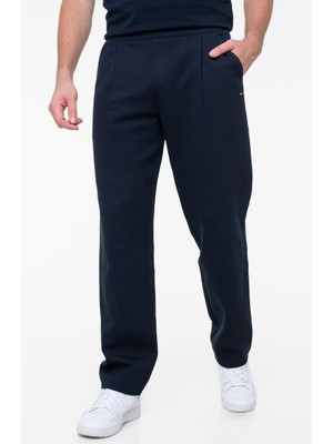 Tommy Hilfiger Erkek Normal Kalıp Pamuklu Chino Lacivert Pantolon MW0MW41763-DW5