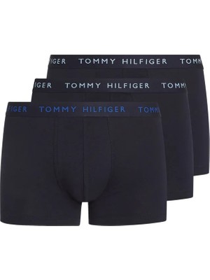 Tommy Hilfiger Erkek Beli Lastikli Logolu Rahat Kesim Siyah Boxer UM0UM03283-0Y4