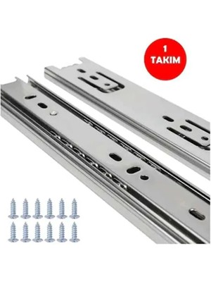 25CM Çekmece Rayı Çekmece Kızağı Mobilya Rayı