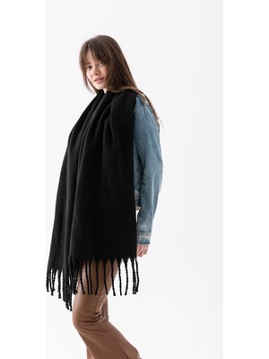 Wega Moda Ithal Puffy Cherry Atkı Şal Omuz Şalı - Büklümlü Atkı Şal - Puffy Cherry Yumuşak Omuz Şalı