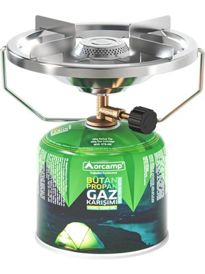 Orcamp Kamp Gaz Kartuşu Siboplu Ocak Set