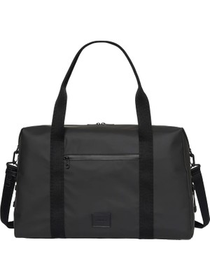 Calvin Klein Erkek Geniş Fermuar Kapama Kol Askı Ayarlı Siyah Omuz Çantası LV04D3319G-UB1