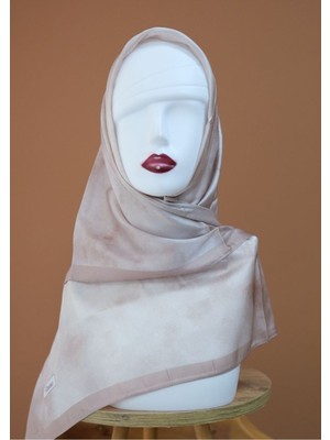 Sinem Picasso Hibrit Dijital Kristal Eşarp Bal Köpüğü