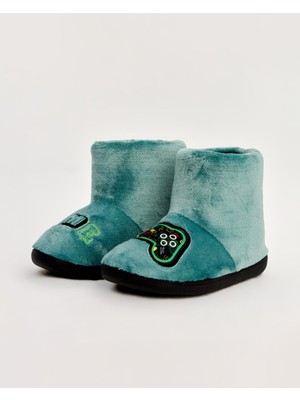 Chirpy Çocuk Nakış Detaylı Panduf - Game