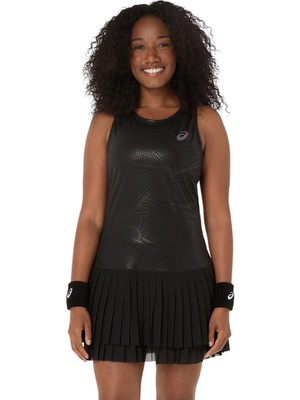 Asics Match Dress Night Energy Kadın Siyah Elbise 2042A386-001
