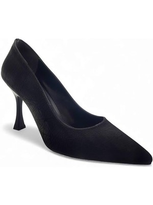 Beety 066 Günlük Kadın Abiye Ayakkabı-Siyah