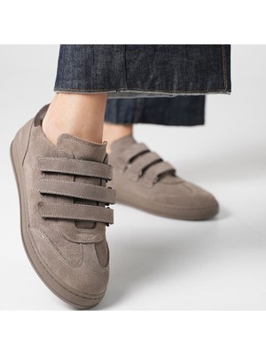 Ametist Faye Vizon Süet Kadın Cırtlı Sneaker